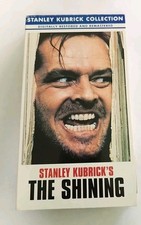 The Shining VHS Warner Bros Jack Nicholson Shelley Duvall UNTESTED VTG 