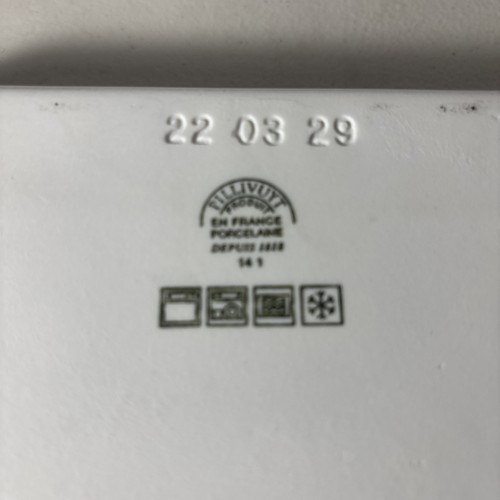 ZWEI Pillivuyt Culinaire Weiß Porzellan 11,5”&9,5” Rechteck Bäcker Backformen - Bild 5 von 8