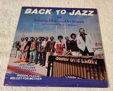 JOHNNY OTIS & ORCHESTRA: "Back To Jazz": 1977 LP IN SHRINK: w/SHUGGIE OTIS:  EX