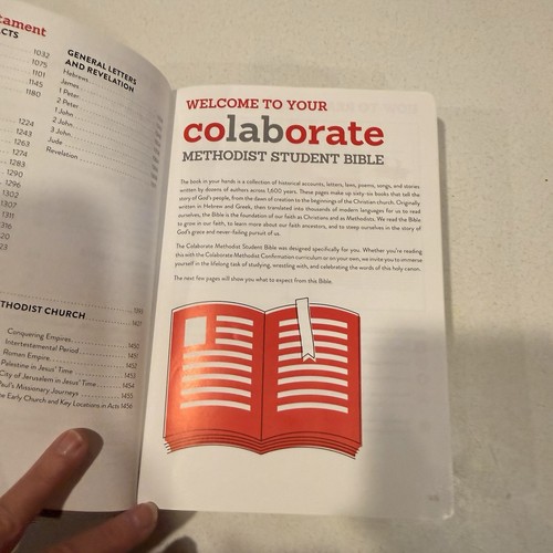 Colaborate Methodist Student Bible New Revised Standard Version (NRSV) 2015 - Picture 3 of 5