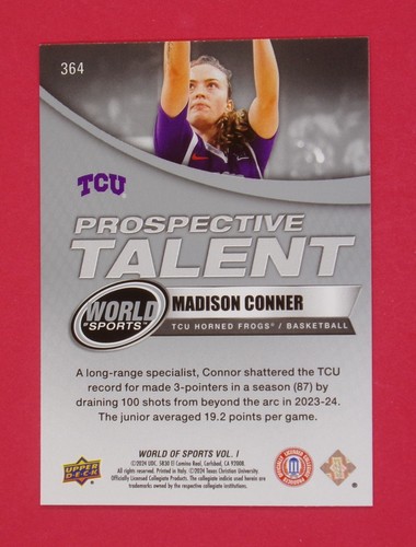 2025 Upper Deck World of Sports Prospective Talent #301-400 - Pick Your Card - Picture 129 of 201