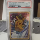 2020 POKEMON SWSH BLACK STAR PROMO FIGURE COLLECTION FULL ART/PIKACHU PSA 10