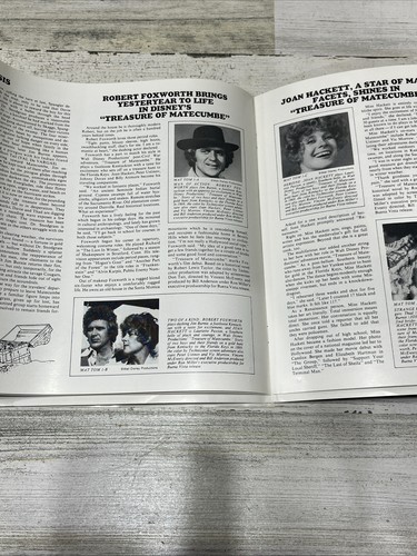 1976 Disney Schatz von Matecumbe Filmplakat Pressemappe Vintage Kino - Bild 11 von 19