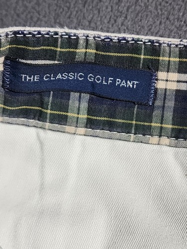 Polo Ralph Lauren Chino Hose Herren 34x34 Khaki Beige Plissee Made In USA Logo - Bild 6 von 19