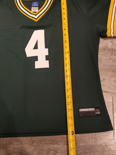 Vtg NFL Green Bay Packers Brett Favre #4 Jersey Women's Sz L Sewn Stitched EUC - Picture 11 of 20