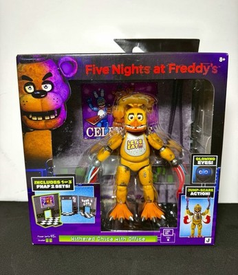2026 Jazwares Five Nights at Freddy's - WITHERED CHICA Office 5in Toy Set