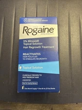 Men's Rogaine ES Hair Growth Treatment 5% Minoxidil Topical Solution Exp 5/28