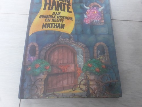 Ancienne BD  livre pop up relief Le Châtea hantée Nathan 1988 Haber  - Picture 3 of 8