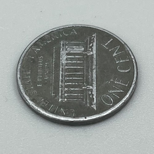 Skinny Lincoln 1986 D Penny Unplated Mint Error One Cent Coin - Picture 14 of 15