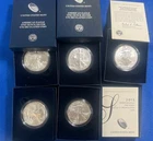 2015-W American Eagle One Ounce Oz Silver Dollar Uncirculated Coin Box & COA