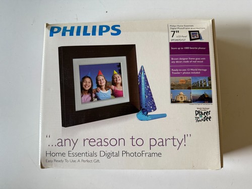 Philips 7 inch Digital Photo Frame SPF3407D/G7 - Picture 1 of 3