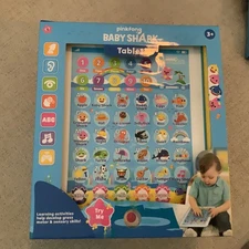 Pinkfong Baby Shark Tablet Learn your ABC’s and 123's Educational Toy