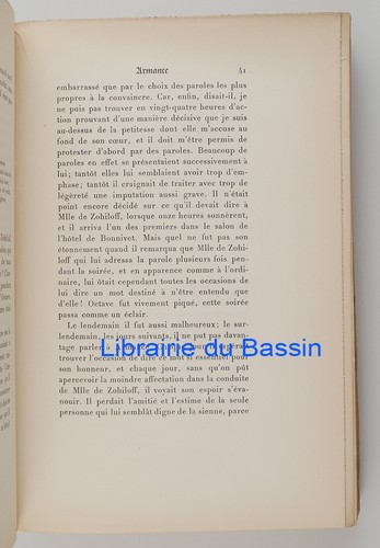 Armance ou quelques scènes d'un salon de Paris en 1827 H. de Stendhal 1919 EO - Picture 5 of 7