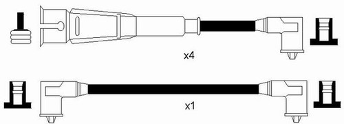 4x SPARK PLUG 6706 FOR KTM 750 39 093 000 - Picture 2 of 11