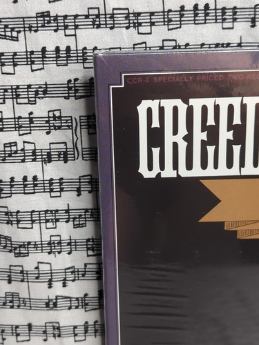 Creedence Clearwater Revival Chronicle Smokin' Fire Vinyl 2 LP John Fogerty NEW - Picture 2 of 10