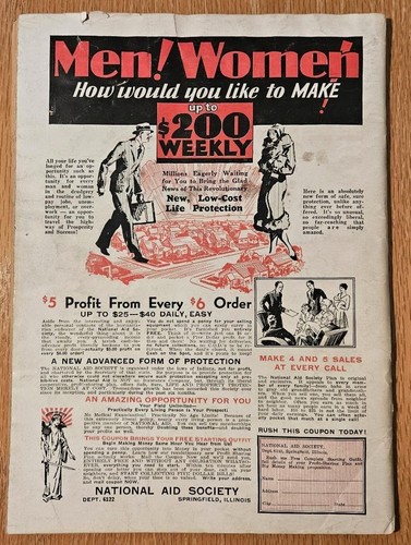 Wonder Stories pulp Magazine - Dec.1932 - VG  John W. Campbell Jr. - Picture 4 of 6