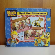 Bob The Builder 2003 Spot The DIfference With Stickers Unused