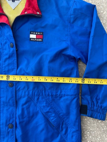 Tommy Hilfiger Vintage Hooded Windcheater Jacket Size XL - Picture 6 of 7