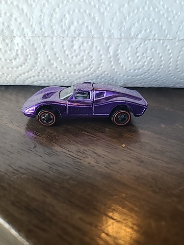 Hot Wheels Redline 1968 Ford MK IV lila Grand Prix Rennwagen Hong Kong Hatch - Bild 1 von 8