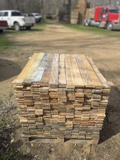 Bulk Pallet Wood - 700 Reclaimed Pallet Boards - 500 SqFt