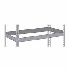Global Industrial Additional Shelf Level Boltless 48"W x 12"D Gray