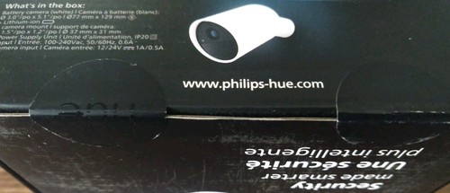 NEW! Philips Hue Secure Indoor/Outdoor Wireless Surveillance Camera (White) - Picture 6 of 9