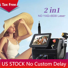 2 in 1 808nm 3 Wave Diode Laser Hair Removal  Picosecond Tattoo Removal Machine
