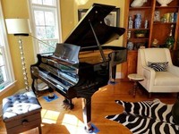 Samick Concert Grand Piano /  Ebony Polish / Tuned And Serviced