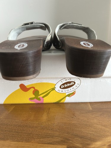 Dr Scholls Original Wooden Clogs Sz 6 Exercise Sandals Womens Shoes Italy NEW 10 - Picture 4 of 18