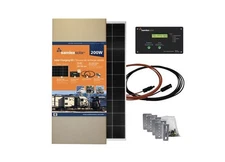 Samlex America SRV-200-30A Solar Charging Kit, 200 Watts w/30A Charge Controller