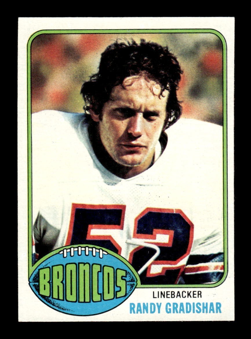 1976 Topps Football #257 Randy Gradishar Rookie Card Denver Broncos