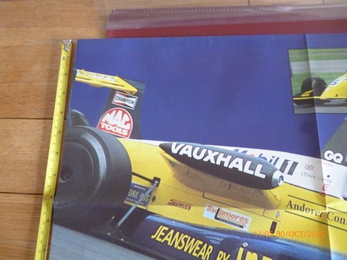 JEFF ALLAM VAUXHALL CAVALIER SPORT TOURING CAR BTCC SIDE SHOWN AUTOSPORT POSTER - Picture 7 of 10