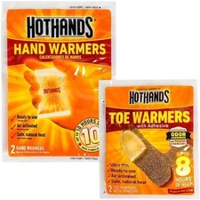HotHands Toe Hand Warmer Pack - Long Lasting Safe Natural Odorless Air Activated