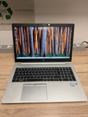 Portátil HP EliteBook 850 G5 - 8ª generación i7 16 GB RAM 256 GB SSD Win 11 Pro PSU