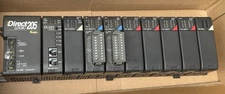 Koyo Direct logic 205 w/ DL240 CPU/ D2-CTRINT/ Input, Output Modules