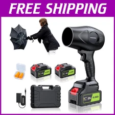 Handheld Leaf Blower Set - Fast Charger Included