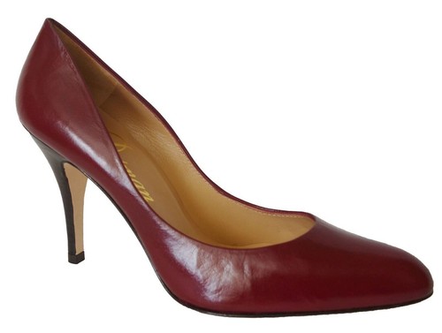 Delman Women's Vegetable kid Leather pump shoes-W-9.5M