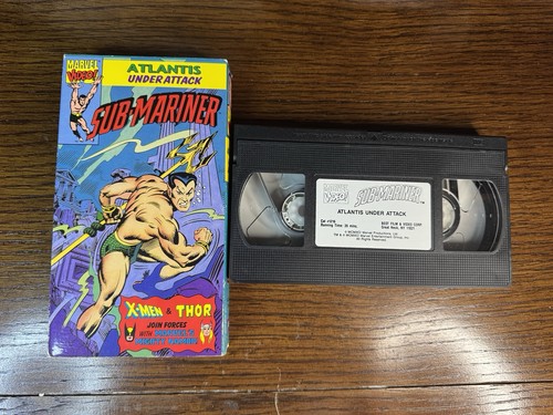 Sub-Mariner - Atlantis Under Attack VHS X-men Thor Marvel Video - Picture 1 of 8