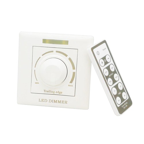 300W IR Remote Control LED Light SCR Dimmer AC 110V/220V Adjustable Wall Switch - Picture 2 of 11