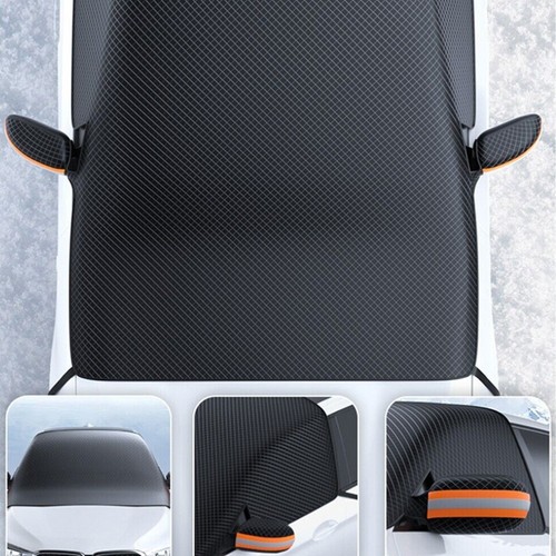 Magnetic Car Snow Cover Front Windshield Ice Frost Guard Sun Protection Outdoor - Picture 10 of 14