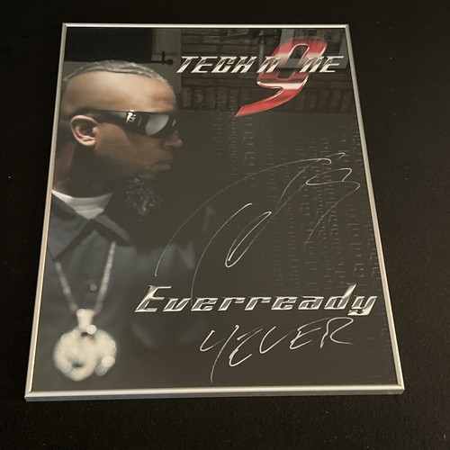 Tech N9ne Everready Signed Framed Poster 24”x32” Strange Music CD - Picture 1 of 10