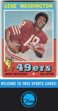 1971 Topps #165 Gene Washington