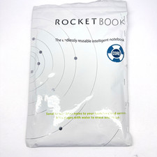 Rocketbook Core Reusable Smart Notebook Dot Grid Black 6x8.8