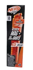 Nerf Pro Mag with 15 Half-Length Darts Magazine plus Refills for Torrent Sender
