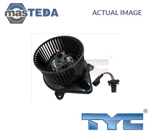 525-0009 INTERIOR BLOWER FAN MOTOR LHD ONLY TYC NEW OE REPLACEMENT - Afbeelding 1 van 5