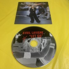 Let Go by Lavigne, Avril (CD, 2002)- CD & ARTWORK  ONLY NO HARD CASE