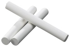 School Smart Dustless Chalkboard Chalk - Pack of 12 - White - 084832