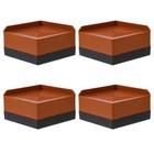 4 Pcs Möbelerhöhung Bettaufrichter Möbelaufzüge Höhenversteller Für