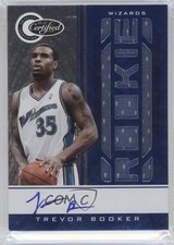 2010-11 Totally Certified Blue Signatures /49 Trevor Booker #179 Rookie Auto RC