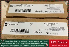 1P New Sealed Allen-Bradley 1746-NO4V / A SLC 500 PLC Analog Output Module US